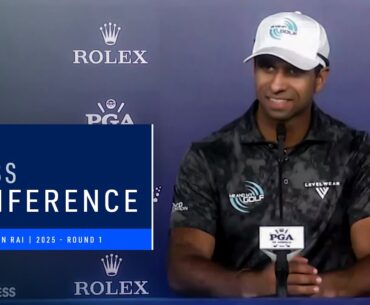 Aaron Rai Press Conference | 2025 PGA Championship Round 1