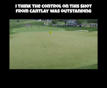 Patrick Cantlay Hits Amazing Shot! #golf #patrickcantlay #pgatour