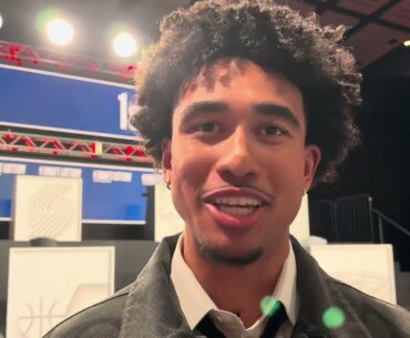 Philadelphia 76ers Jared McCain 2025 NBA Draft Lottery Reaction
