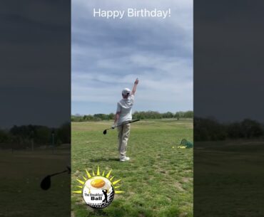 Birthday shot! Point! Bam! Happy 11th Birthday to Christian! #birthday #golf