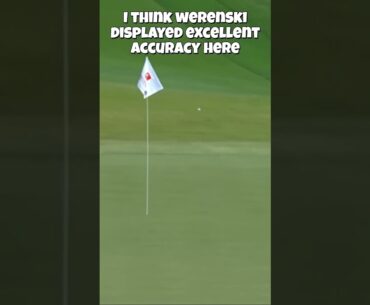 Richy Werenski Hits Amazing Tee Shot! #golf #richywerenski #pgatour