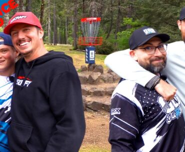 Smiling through the pain on the back 9! | 2025 Cascade Challenge | Jomez Practice Round B9