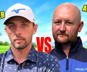 Can I Beat A TOUR PRO WINNER With 5 Strokes?!