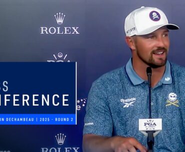 Bryson DeChambeau Press Conference | 2025 PGA Championship Round 2