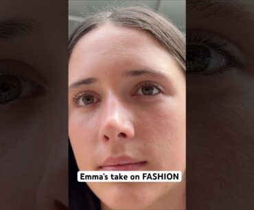 Emma’s take on fashion. What do we think? 😅 #helpmemakethismakesense #fashion  #fashiontrends
