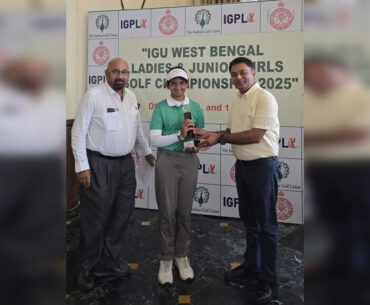 Golf prodigy Ojaswini Saraswat bags 8th national title at IGU West Bengal Ladies & Junior Girls Championship | Jaipur News
