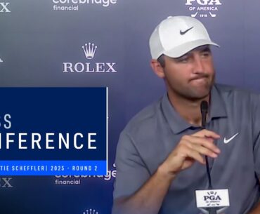Scottie Scheffler Press Conference | 2025 PGA Championship Round 2