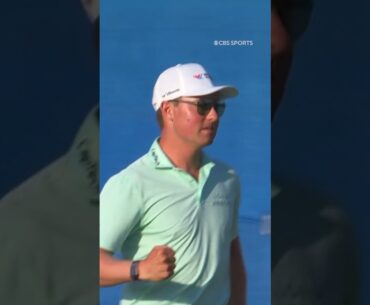 Ben Griffin sinks a HUGE birdie putt from off the green! 🤯 #shorts