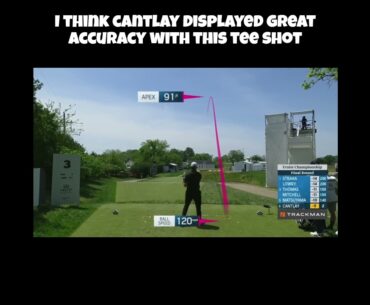 Phenomenal Tee Shot from Patrick Cantlay! #golf #patrickcantlay #pgatour