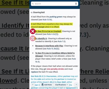 Can you lift and clean your ball after it moves? Here's what the rules say | USGA Rules of Golf