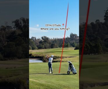 Which club would you hit here? 🤔 #golf #golfswing #golfer
