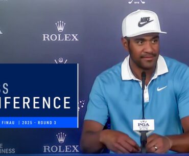 Tony Finau Press Conference | 2025 PGA Championship Round  3