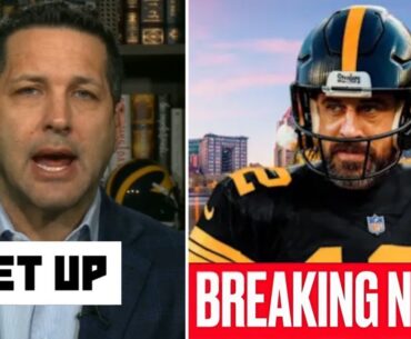 Adam Schefter BREAKING: NFL believes Aaron Rodgers will be the starting QB of the Steelers | GET UP