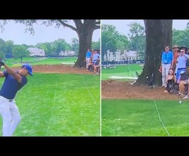 Scary PGA Championship moment as Aaron Rai 'almost kills' fan