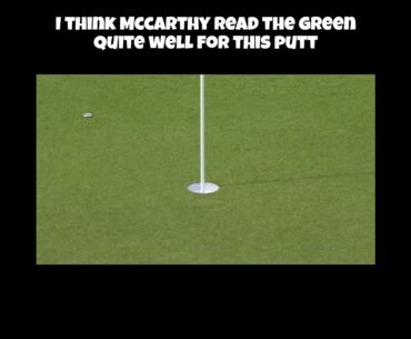 Denny McCarthy Makes Outstanding Long Putt! #golf #dennymccarthy #pgatour