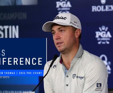 Justin Thomas Press Conference | 2025 PGA Championship Pre-Tournament