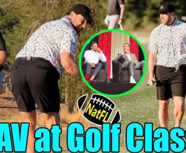 OMG! Travis Kelce & Patrick Mahomes Get Funny on the Golf Course at the Vegas Golf Classic