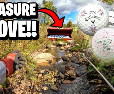 Finding Our Biggest Score Ever RARE Golf Ball Hunting!