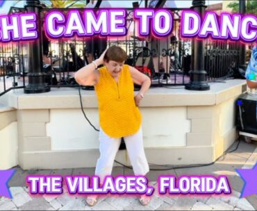 SHE came to Dance at Spanish Springs in The Villages, Florida