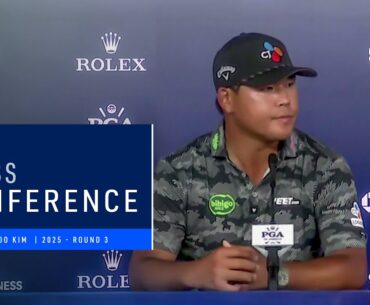 Si Woo Kim Press Conference | 2025 PGA Championship Round  3