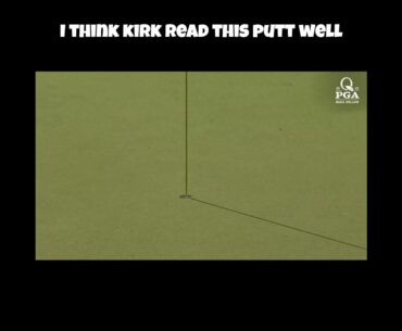 Chris Kirk Sinks Amazing Putt! #golf #chriskirk #pgatour