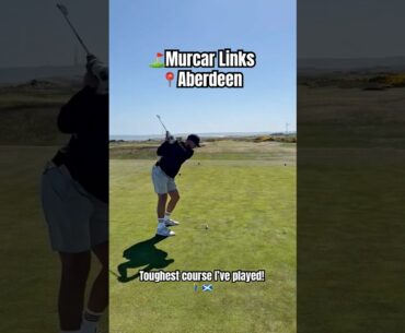 Murcar Links! A hidden gem! 🏴󠁧󠁢󠁳󠁣󠁴󠁿⛳️ #golf #scotland #linksgolf #golfer