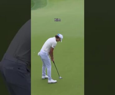 Min Woo Lee Sinks Incredible Third Shot for a Birdie at the 2025 Texas Children's Houston Open  #pga