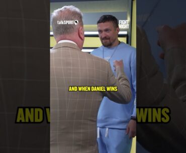 Oleksandr Usyk Terrorises Frank Warren For A New Car In Hilarious Exchange At talkSPORT