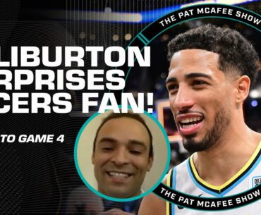 Tyrese Haliburton surprises Indiana Pacers fan 😳 | The Pat McAfee Show