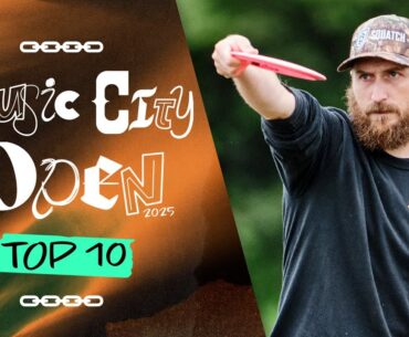 Top 10 MPO Shots from the 2025 Music City Open | Jomez Disc Golf