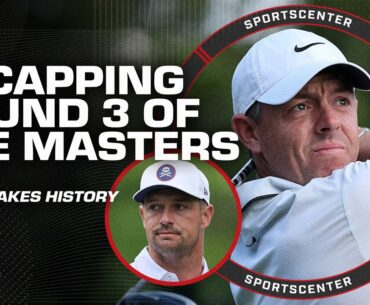 Masters Round 3 RECAP: Rory McIlroy stays hot with DeChambeau two back & MORE | SportsCenter