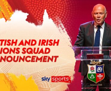 British and Irish Lions FULL SQUAD announcement for tour of Australia 🦁