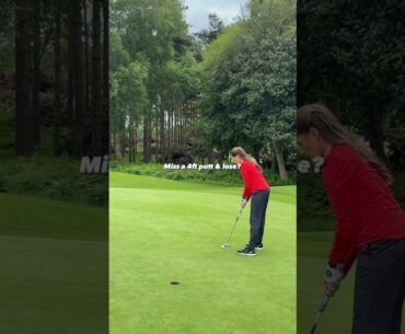 Which golf shot is the most painful?! #golf #golfshorts #golfgirl