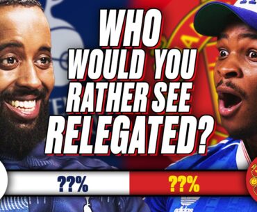 Who Do Premier League Fans Like More? Europa League Final: Spurs v Man United | The Table Game