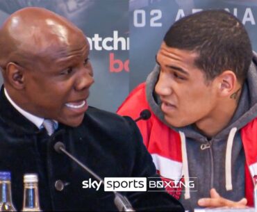 The moment the Eubank vs Benn family feud REIGNITED! 🔥