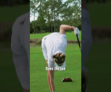 When Tiger asks Nelly how she SENDS one off the tee | TaylorMade Golf Europe #shorts