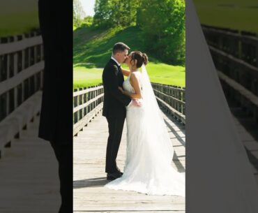 SUMMER LOVE ON THE GOLF COURSE | Heatzfilms #wedding #bride #weddingdress #2025bride
