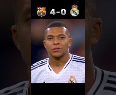 Barcelona Destroyed Real Madrid 4-0 🤯🔥 - EL Clasico 2024 #shorts #football #youtube