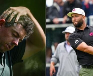 PGA Championship star throws club across fairway in angry outburst as comeback collapses
