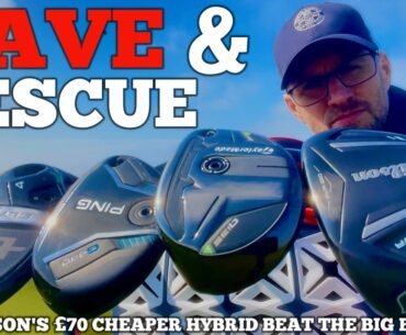 SAVE & RESCUE WILSON DYNAPOWER HYBRID VERSUS PING G440 HYBRID, QI 35 RESCUE AND CALLWAY ELYTE HYBRID