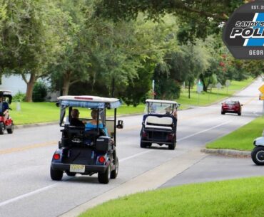 Golf cart crackdown: Sandy Springs Police issue reminder