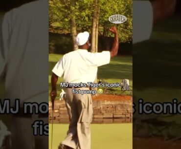 Good chance Tiger hit MJ with one too many fist pumps, and he took that personally. #tigertuesday