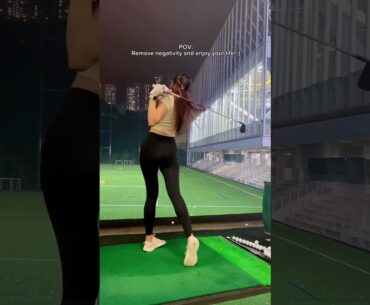 高爾夫球新手日記✨janicoco Golf Newbie Diary Vlog #golf #golfgirls #golfgirls #newbie #newbievlog #golfshorts
