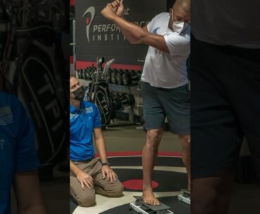 Jhonattan Vegas Working on Ankle Mobility at TPI (2020)