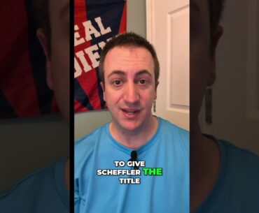 Scottie Scheffler Dominates  PGA Championship Victory!
