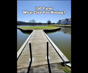 Best public course par 3? Island Green 14th at Bella Vista Golf #islandgreen #golf #golfcourse #par3