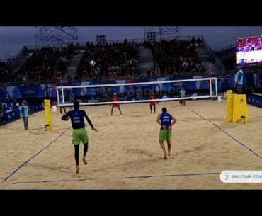 FINAL PAN 2023 André/George BRA 2 x 1 Diaz/Alayo CUB