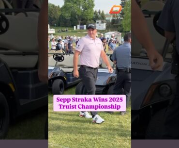 #SeppStraka Wins 2025 #truistchampionship