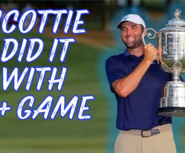 Scottie Scheffler Won the PGA Championship Without His Best Game