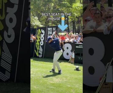 He was mesmerized at the end 🤣 #golf #LIVGolf